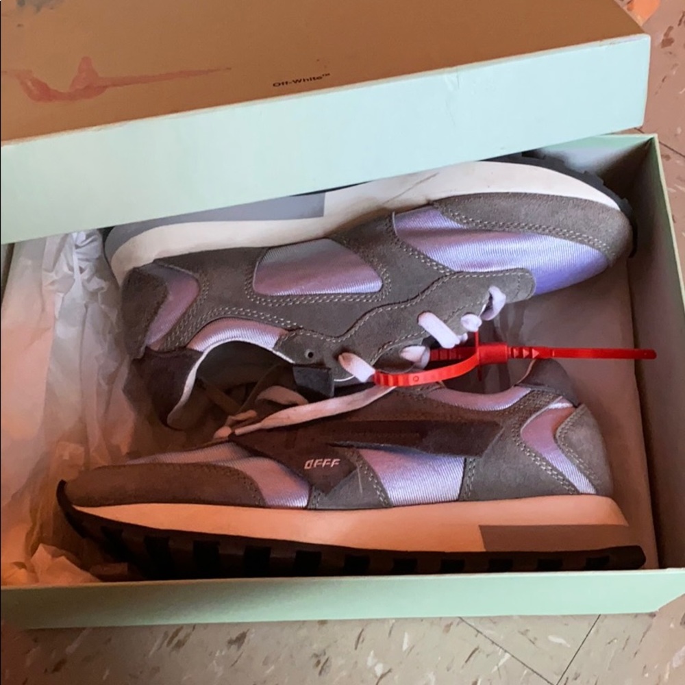 Off white designer sneakers